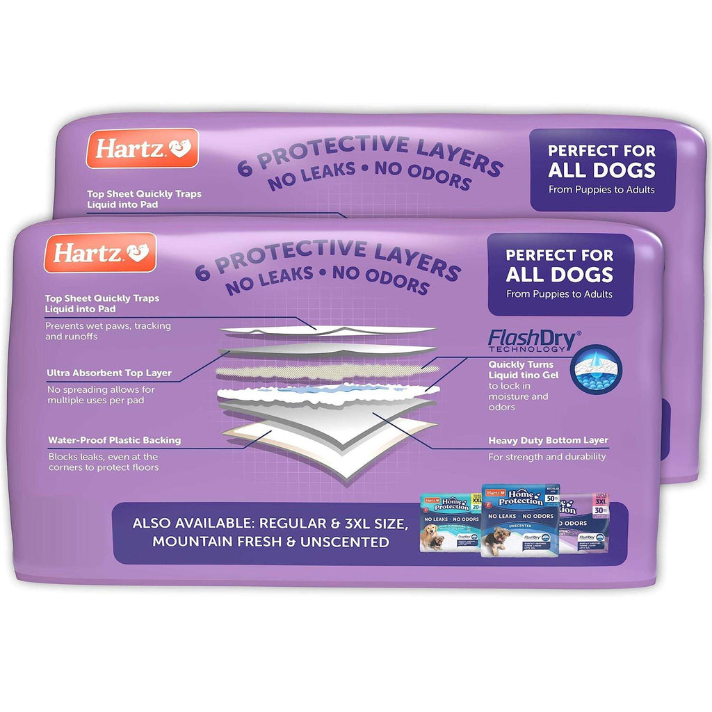 Lavender Scent Odor Eliminating Dog Pads H601167