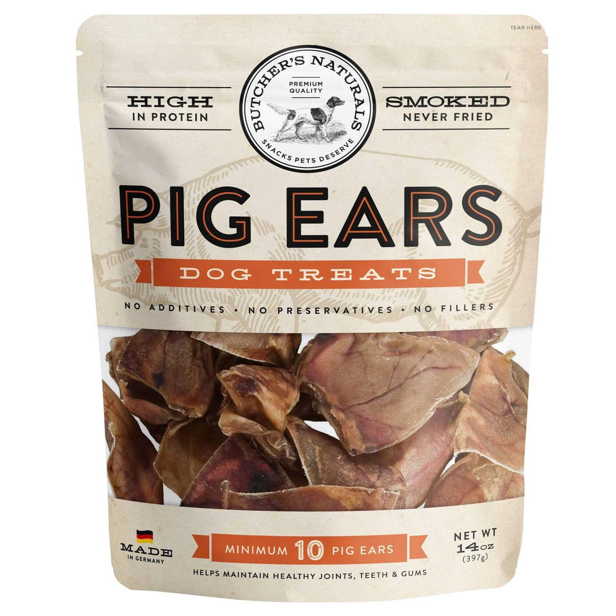 Pig Ears Dog Treats E91483