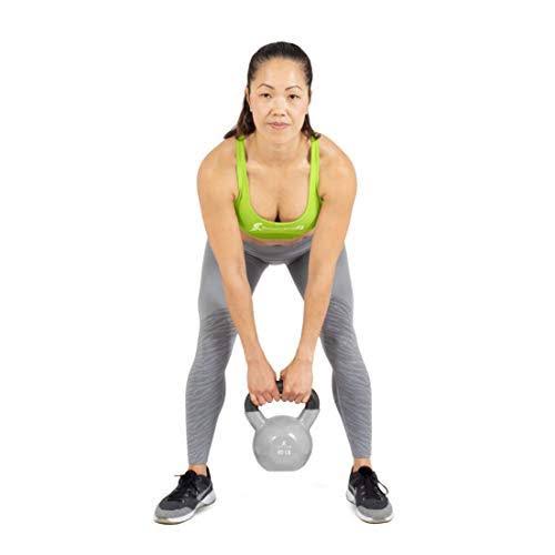 40 lb Vinyl Coated Cast Iron Kettlebells P13567