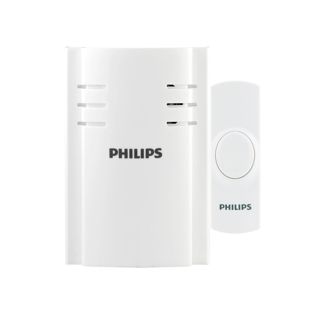 White Plug-in 2-Melody Doorbell Kit D891