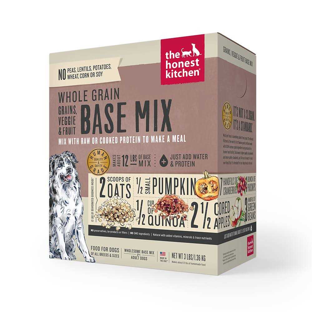 Dehydrated Whole Grain Veggie & Fruit Dog Food V2647