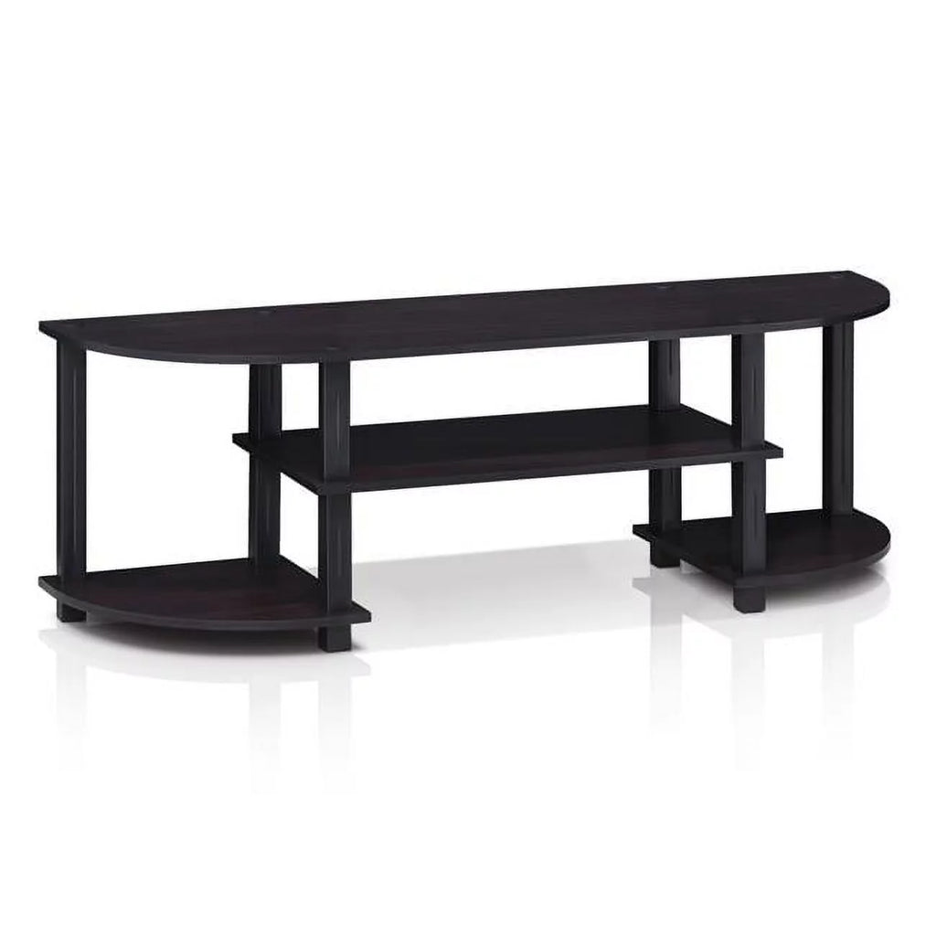 Wood TV Entertainment Center up to 55 in Dark Walnut O583