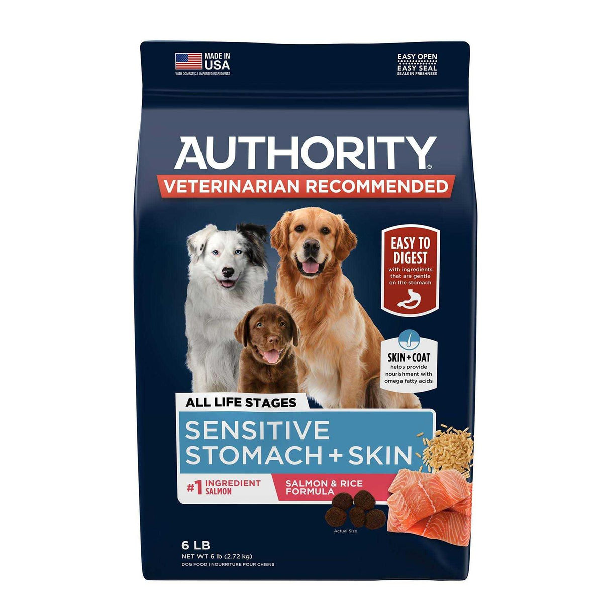 Sensitive Stomach and Skin Dry Dog Food S89244