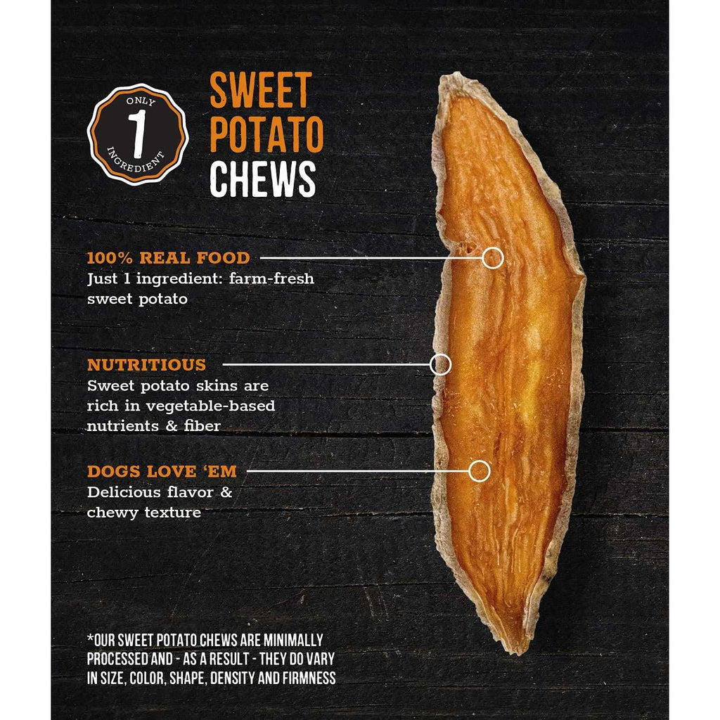 Sweet Potato Chews Dog Treats T812977