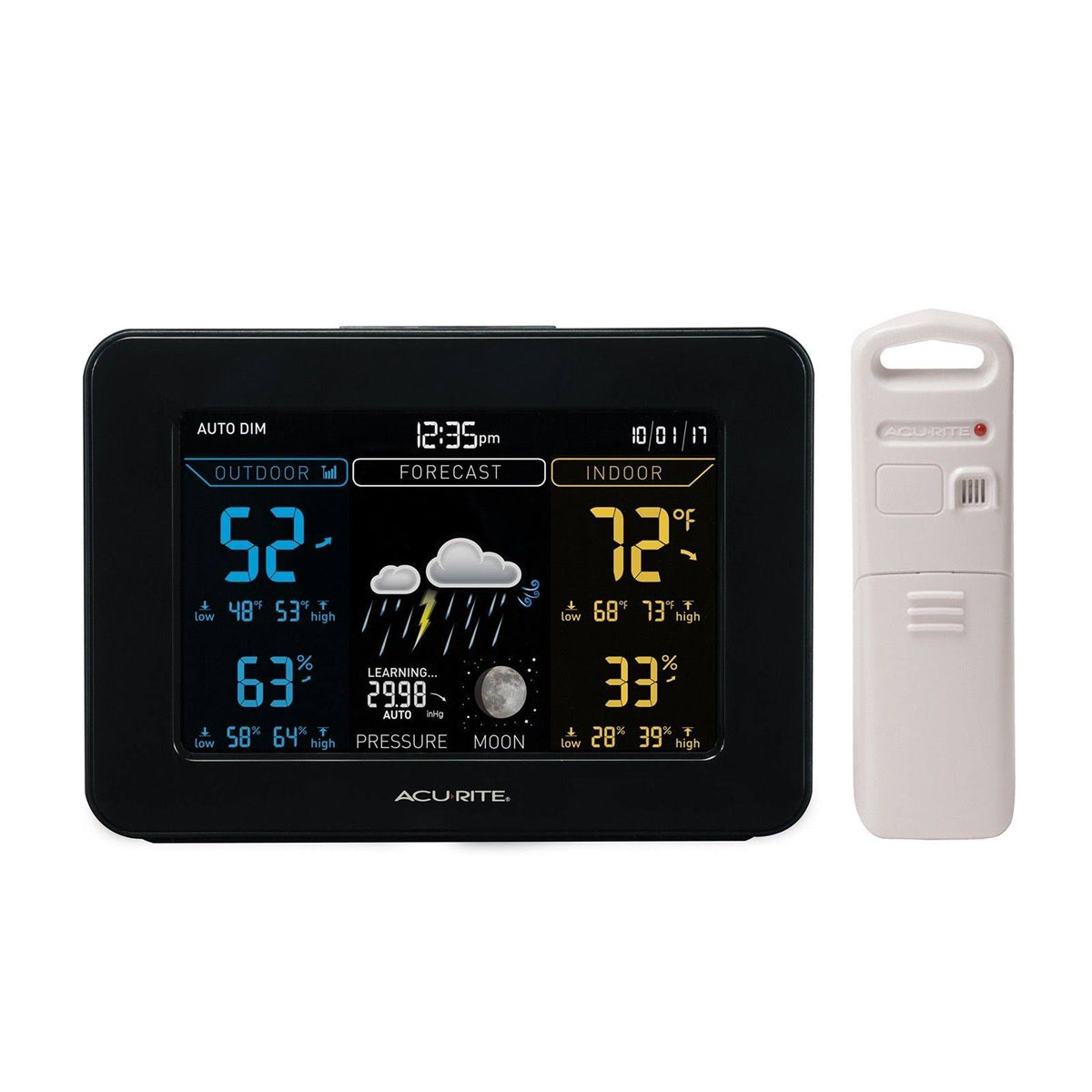 Color Weather Station with Forecast Temperature Humidity O9742