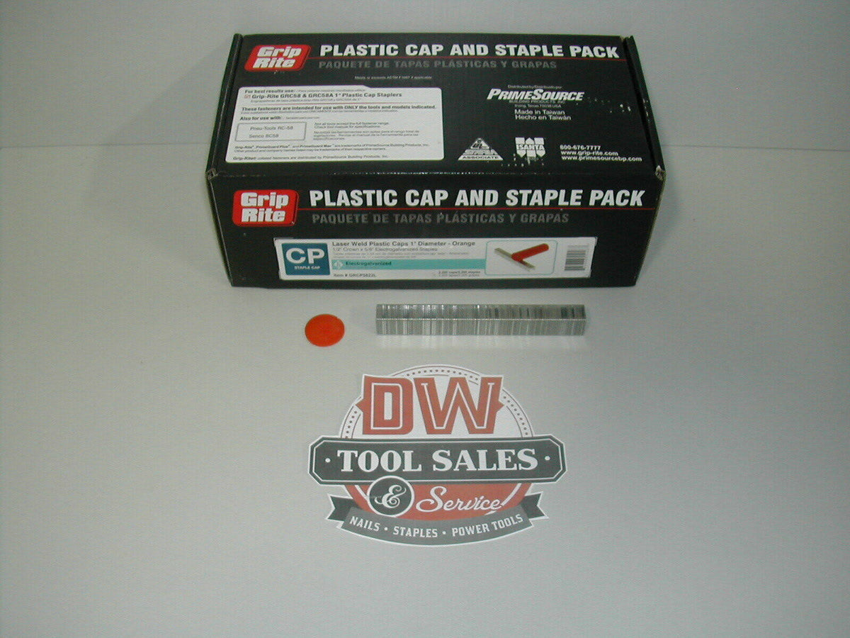 Plastic Caps & Staples E880