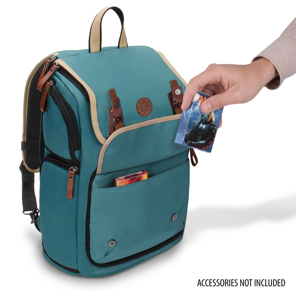 Full-Size Trading Card Storage Box Backpack Y794