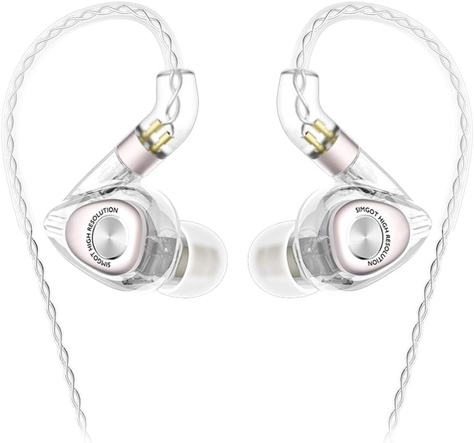 In Ear Monitor Headphones with Detachable Cable Pack of 2 O218