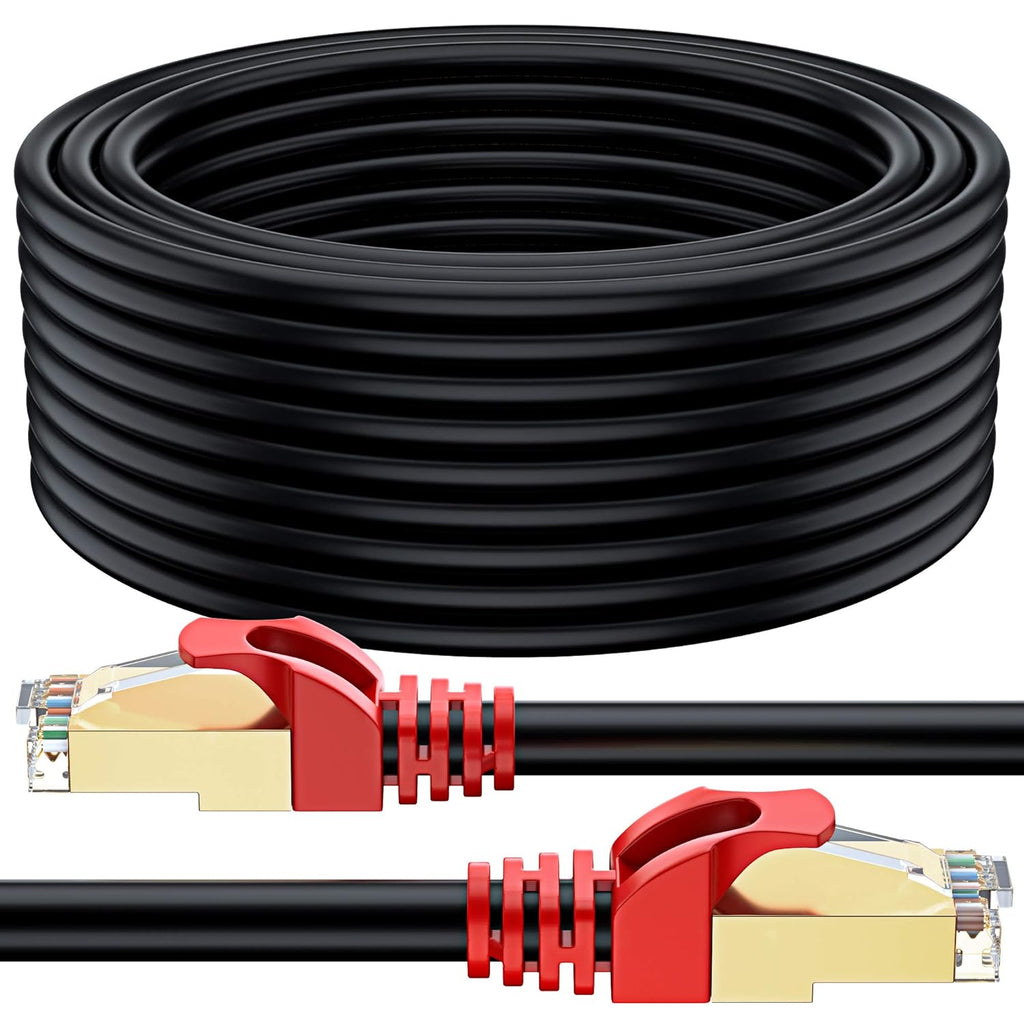 Cat7 Outdoor Ethernet Cable 250 Foot Waterproof X97209