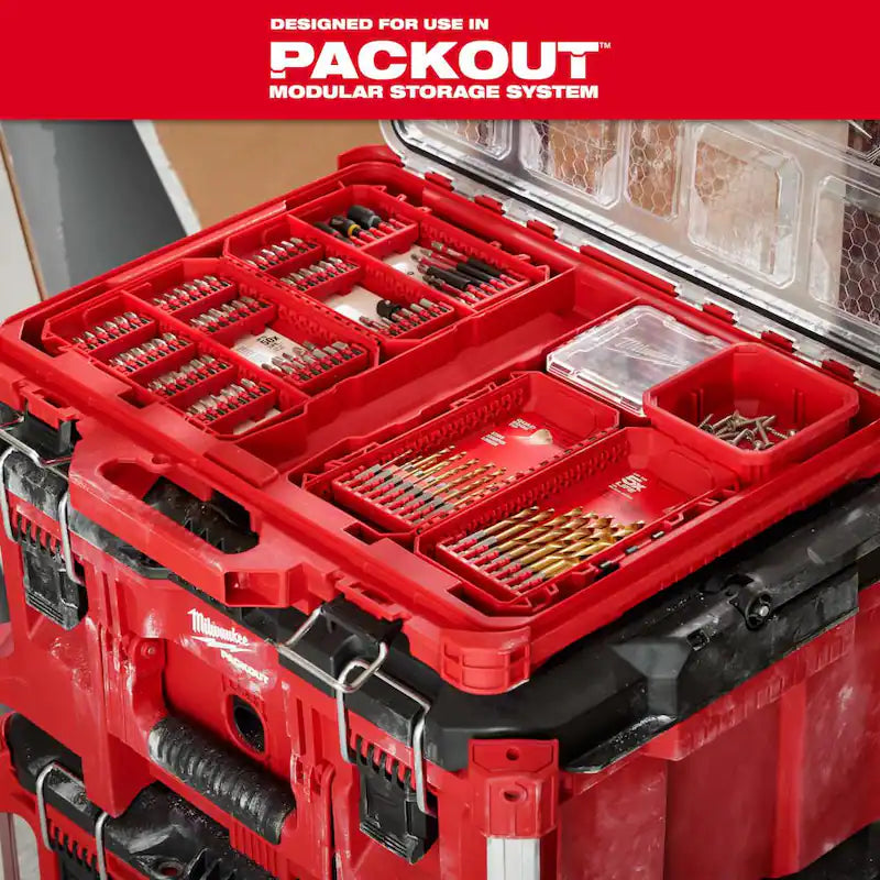 Alloy Steel Screw Driver Bit Set with Titanium Drill Bit Set 105-Piece T9599