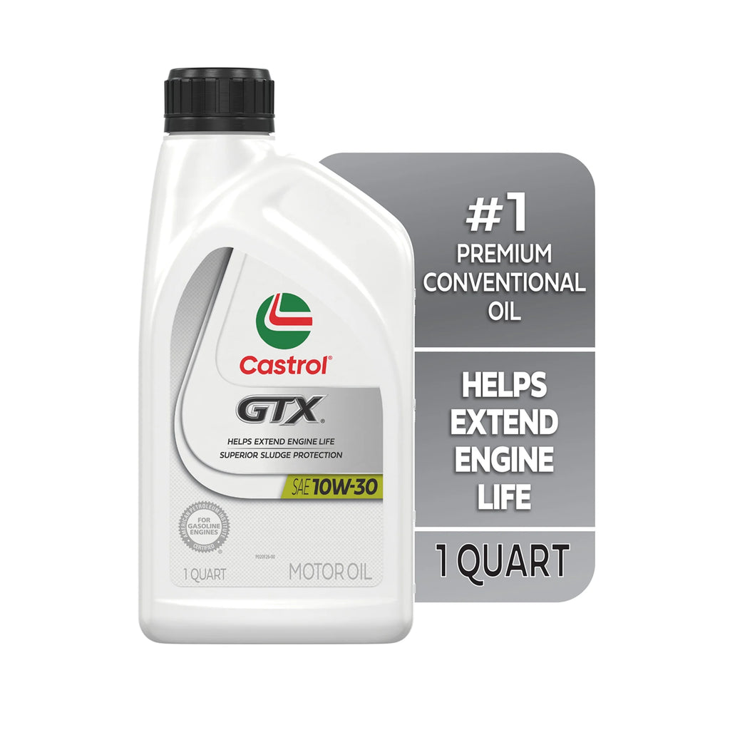 10W-30 Conventional Motor Oil, 1 Quart A9206