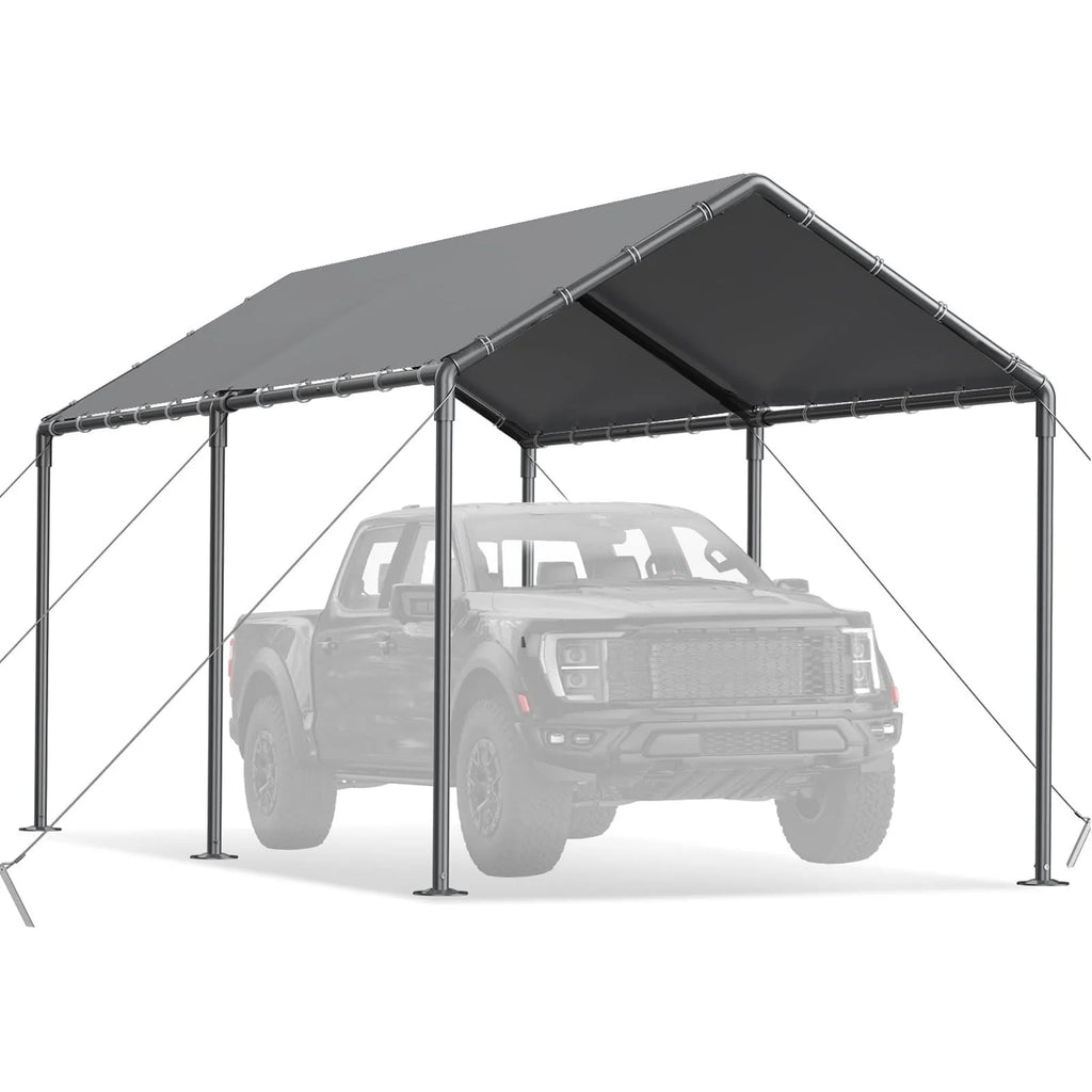 L20xW10xH9.2Ft Heavy Duty Portable Carport G361