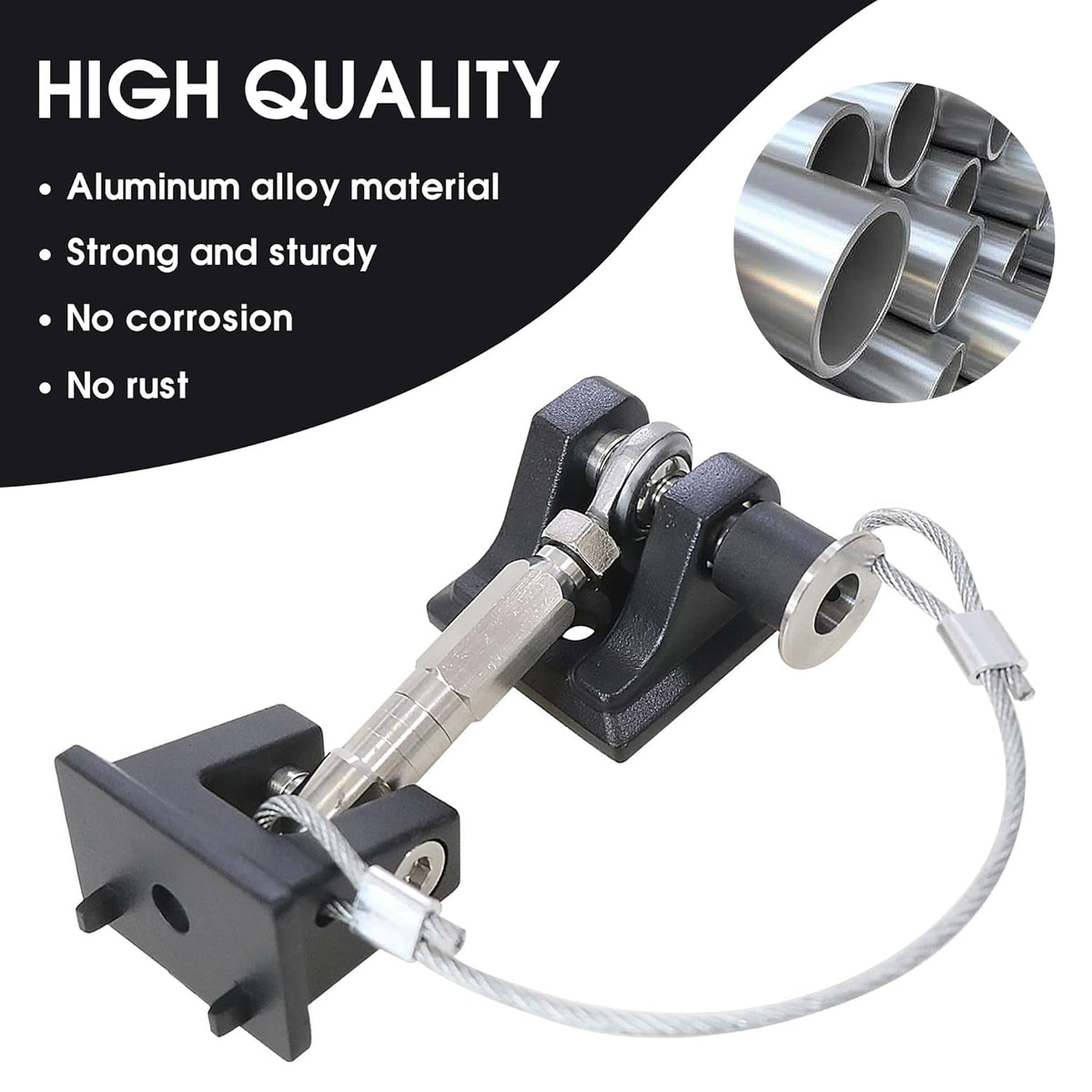 Aluminum Locking Hood Latch Kit 1 Pair L310466