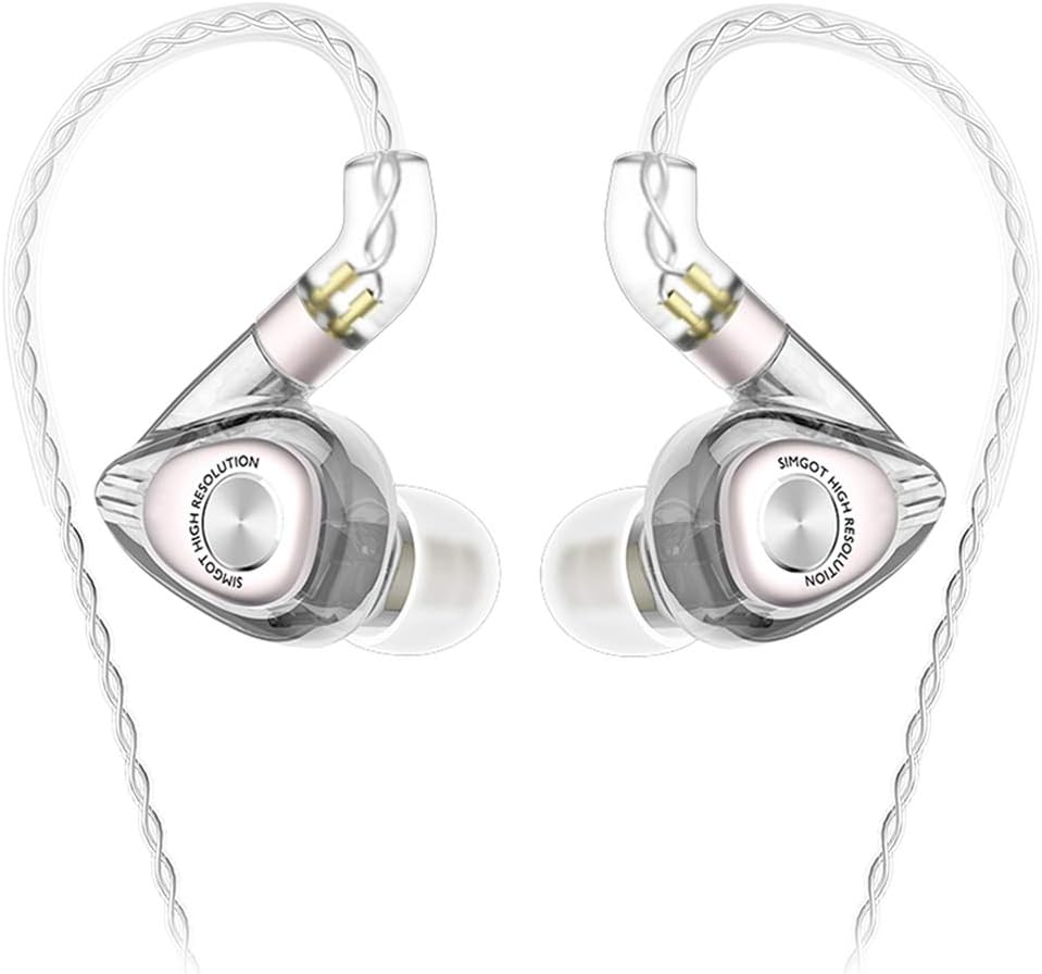 In Ear Monitor Headphones with Detachable Cable Pack of 2 O218