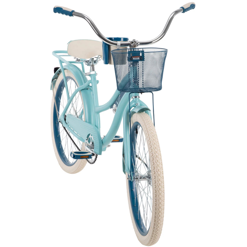 24 Inch Purple Satin Cruiser Bike F9474