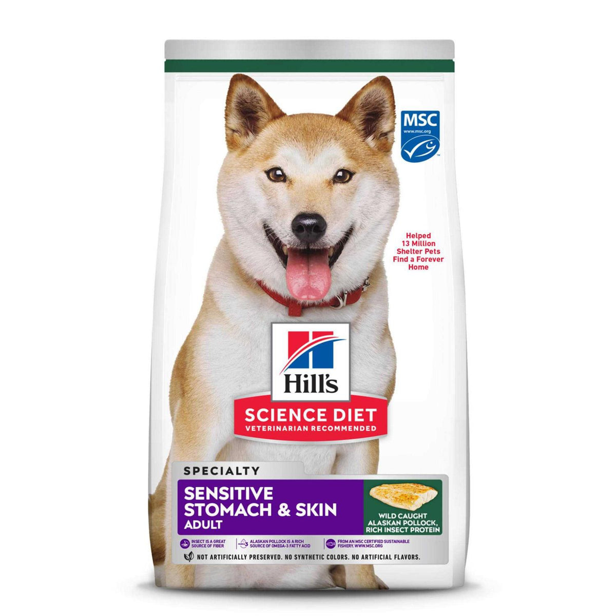 Sensitive Stomach & Skin Adult Dog Food U87816