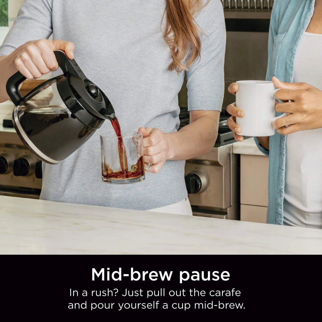 12-Cup Programmable Coffee Maker with Glass Carafe F1926