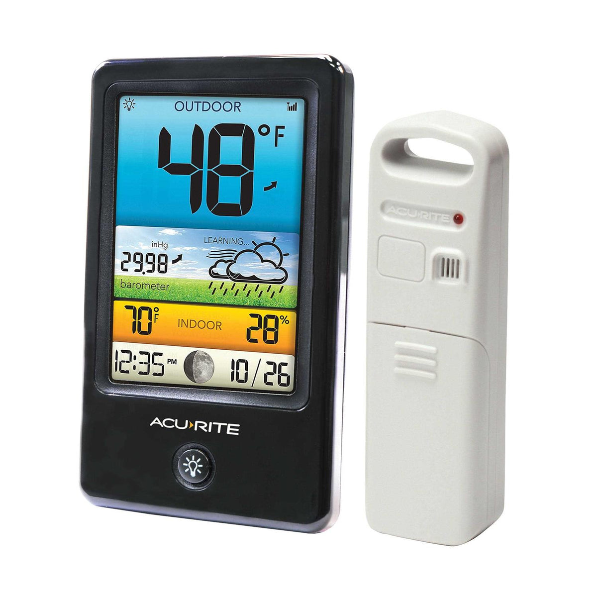 Wireless Color Forecaster with Temperature & Humidity O549