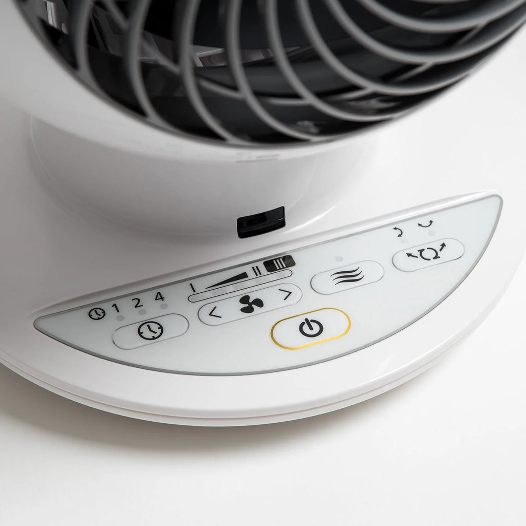 White Compact Oscillating Circulating Fan V158