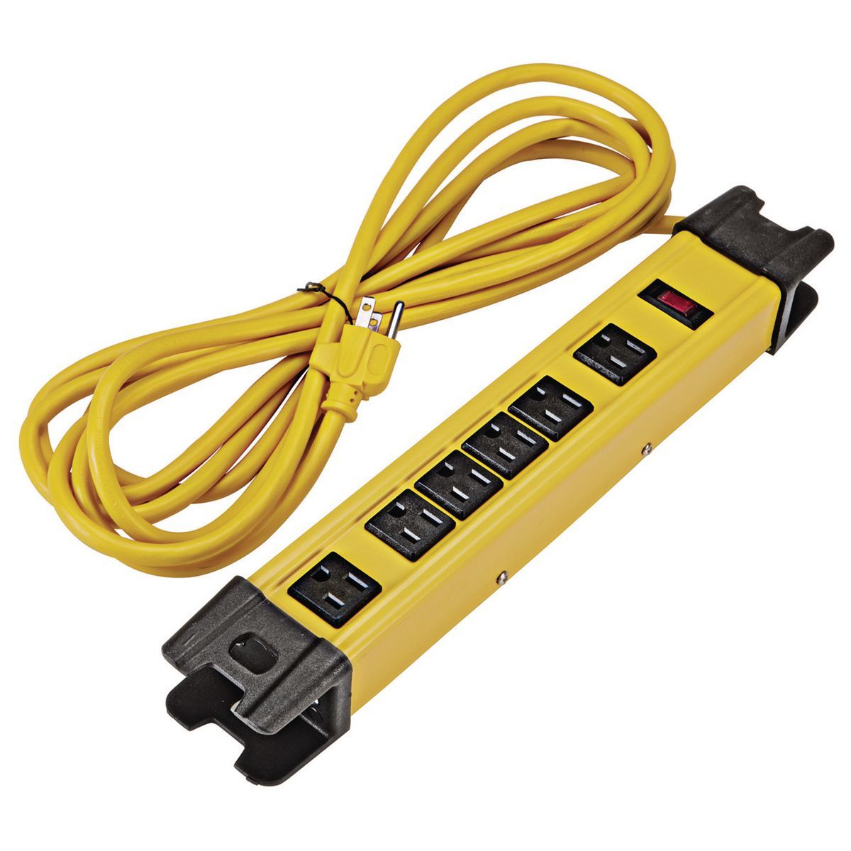 6-Outlet Metal Power Strip Y676