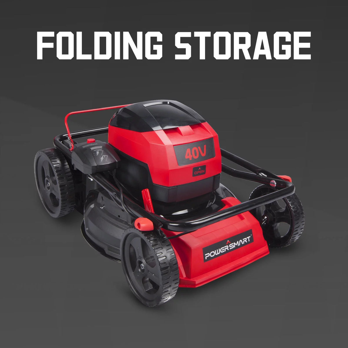 40V 17-inch Cordless Brushless Electric Push Lawn Mower R304887