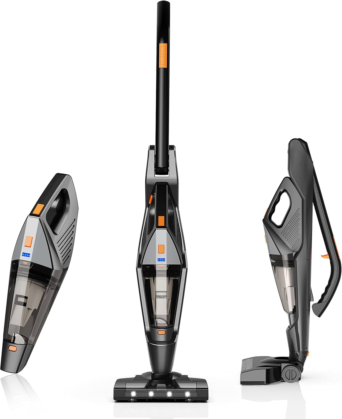 Cordless Stick Vacuum Cleaner 4 in 1 18kpa Washable HEPA Filter L6732