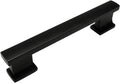 10 Pack Flat Black Cabinet Hardware Handle Pull 5 Inch O87633
