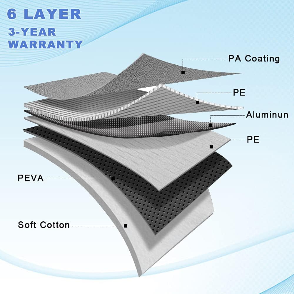 6 Layers Waterproof All Weather Car Cover N3227
