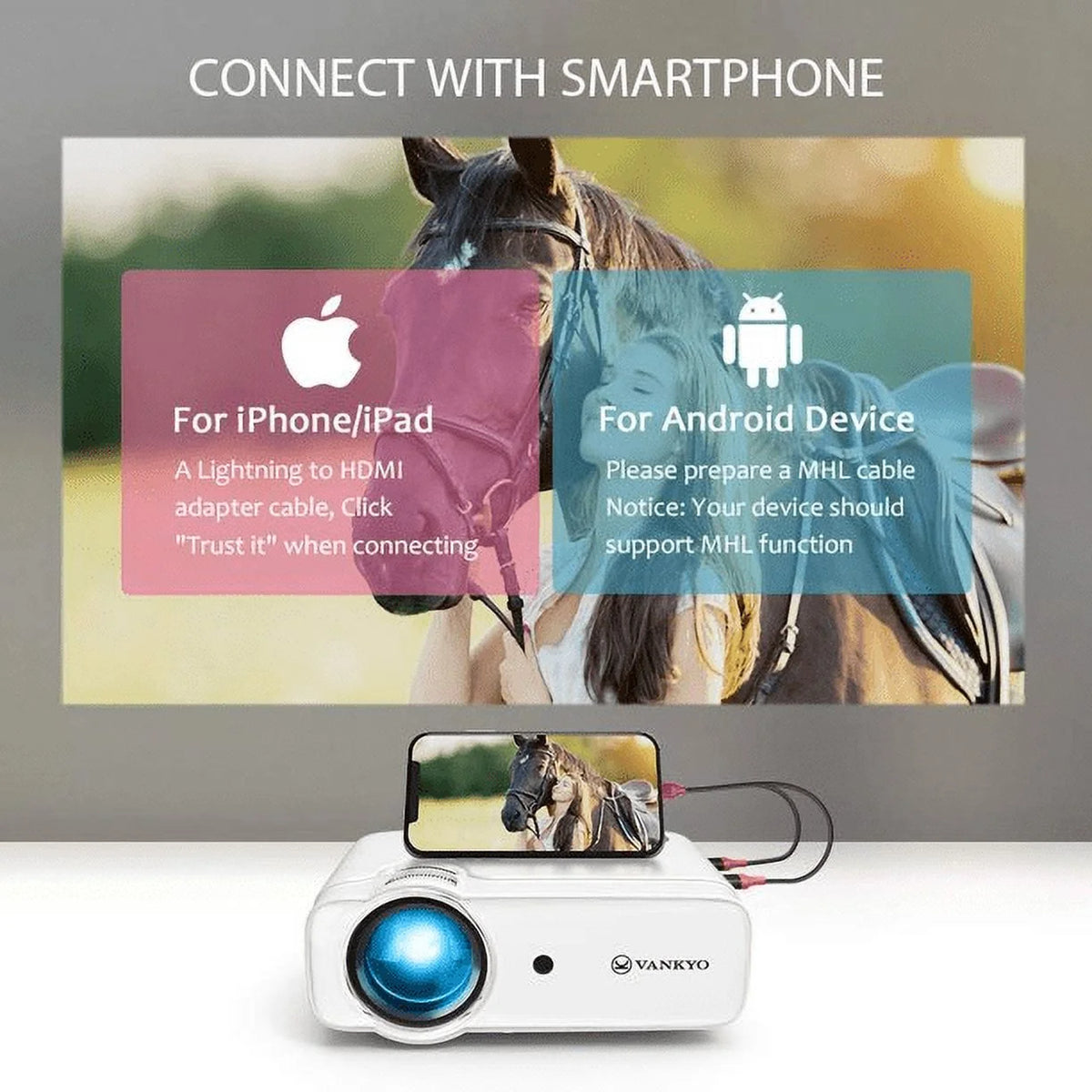 Mini Video Projector with Built-in Speaker C91438
