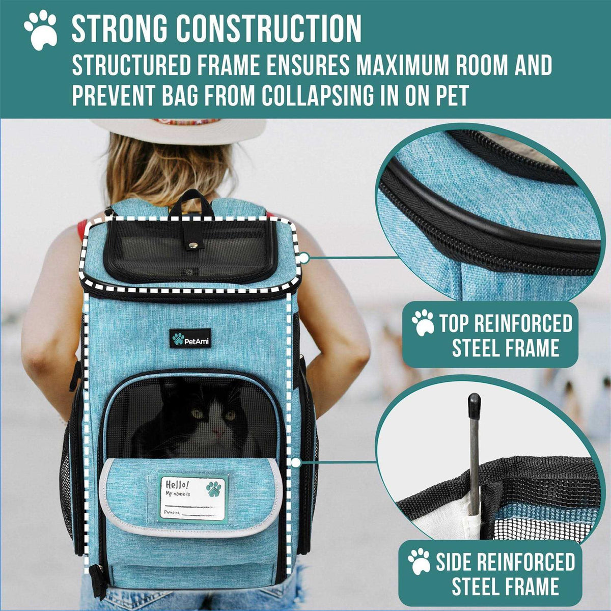 Airline Approved Pet Carrier Backpack C6116