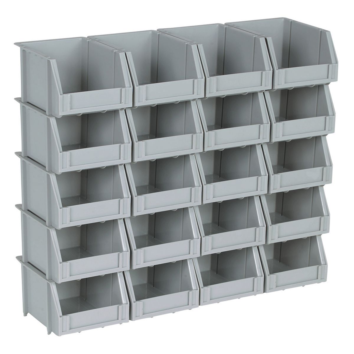 20 Bin Stackable Parts Storage V16336