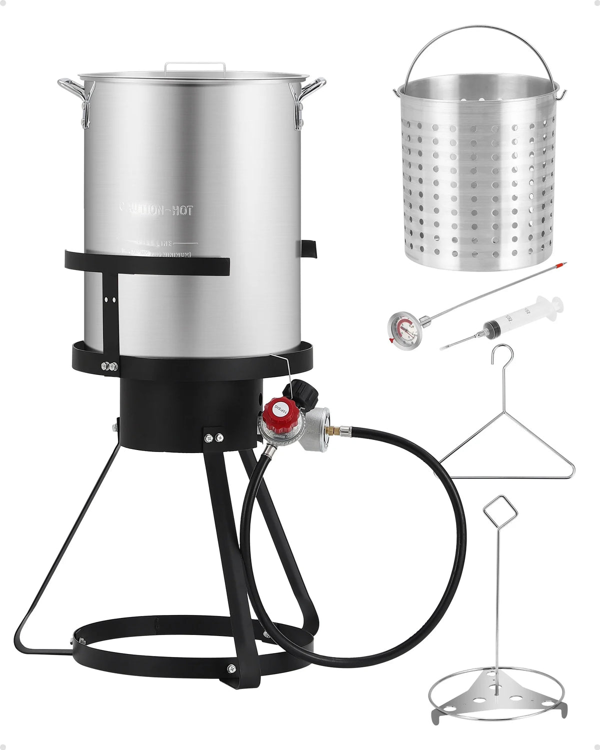30QT Propane Turkey Fryer with Round Cooktop Kit A27103