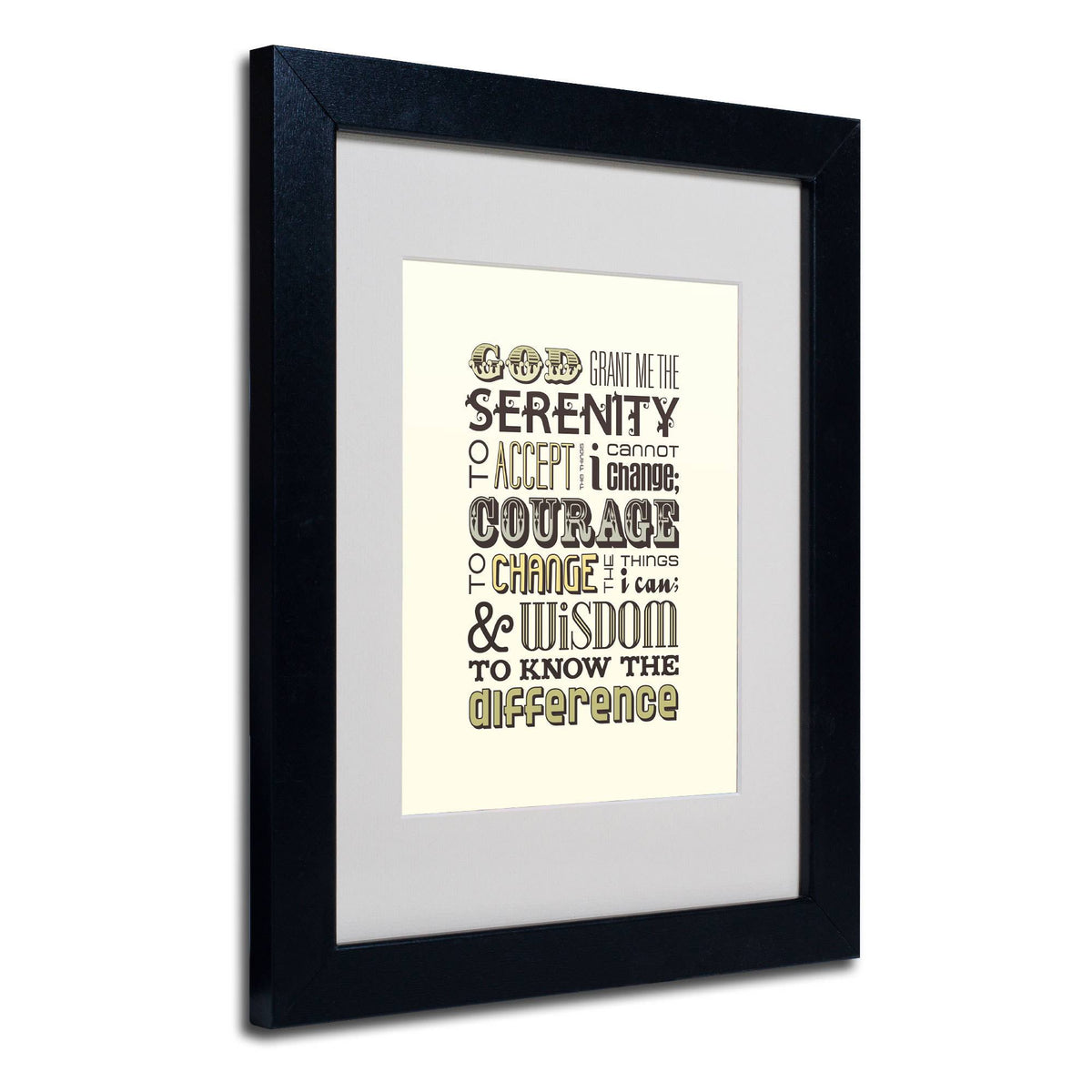 Framed Textual Art L542