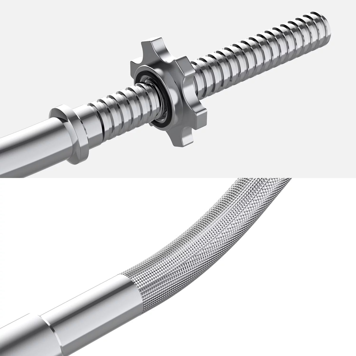 66LB 2 in 1 Adjustable Weight Set with Curl Bar Q865571