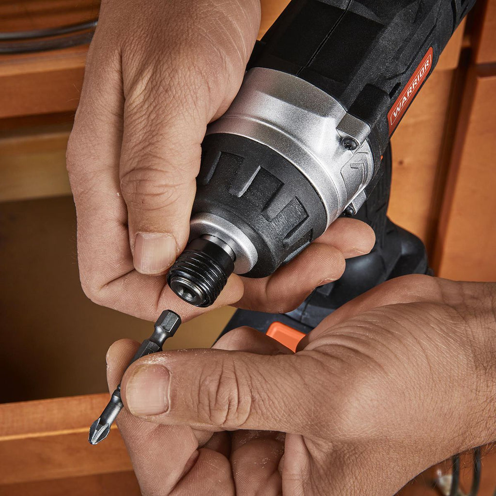 18V Cordless 1/4 in. Hex Impact Driver Kit with Battery and Charger D29505