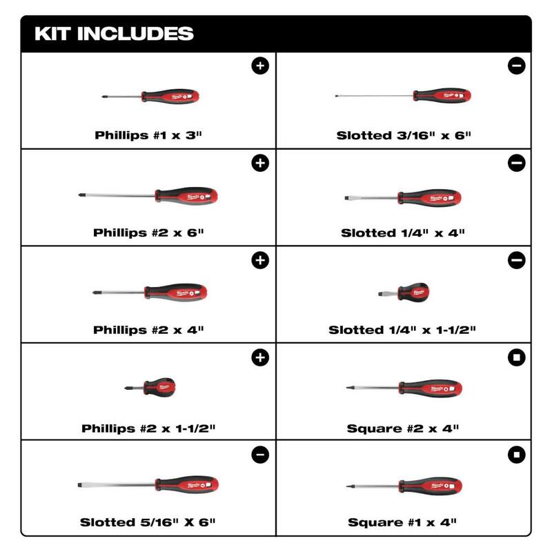 Screwdriver Set with Tape Measure N968