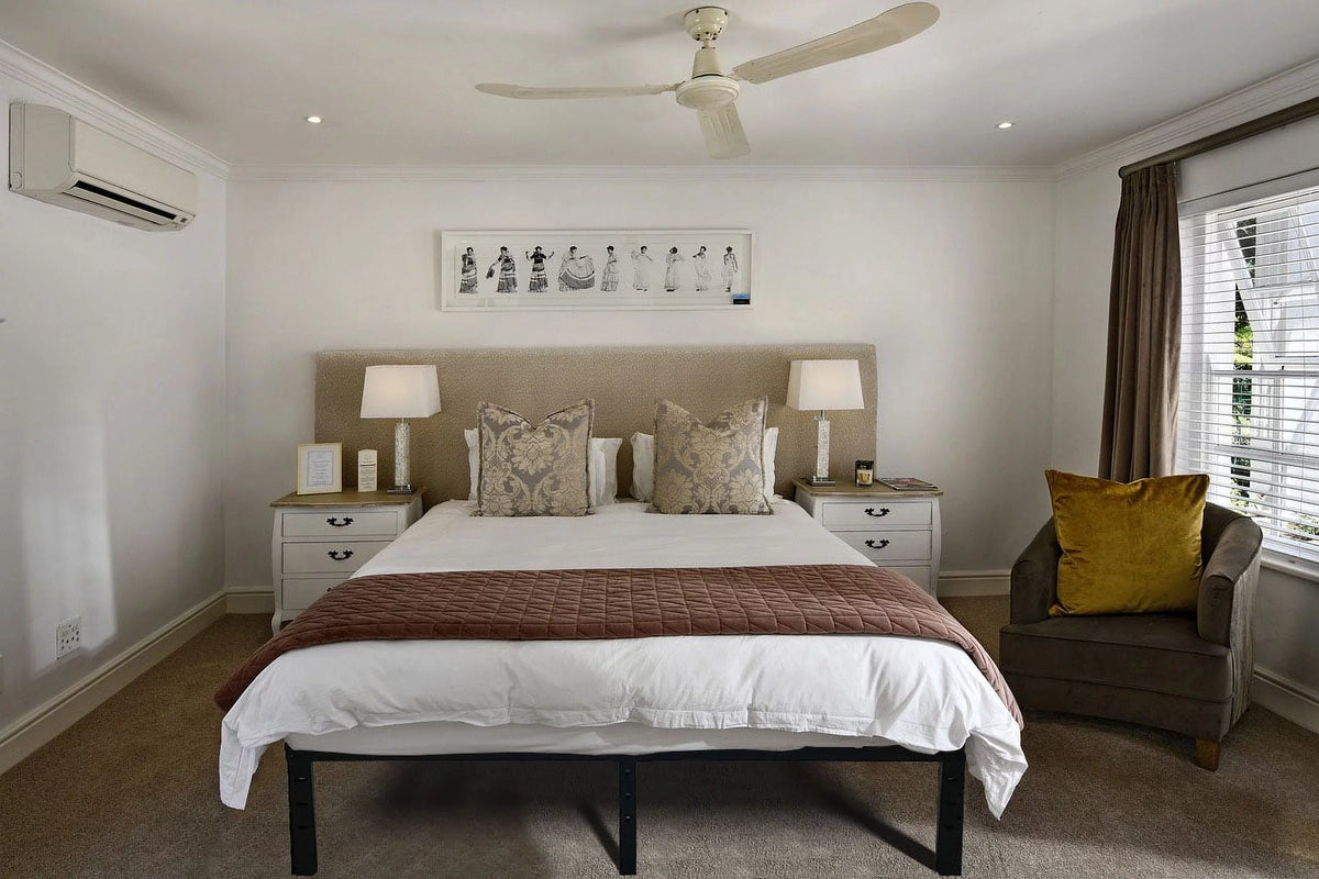 Queen Size Heavy Duty Metal Platform Bed Frame with Storage S20796