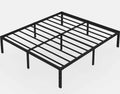 Queen Size Heavy Duty Metal Platform Bed Frame with Storage S20796