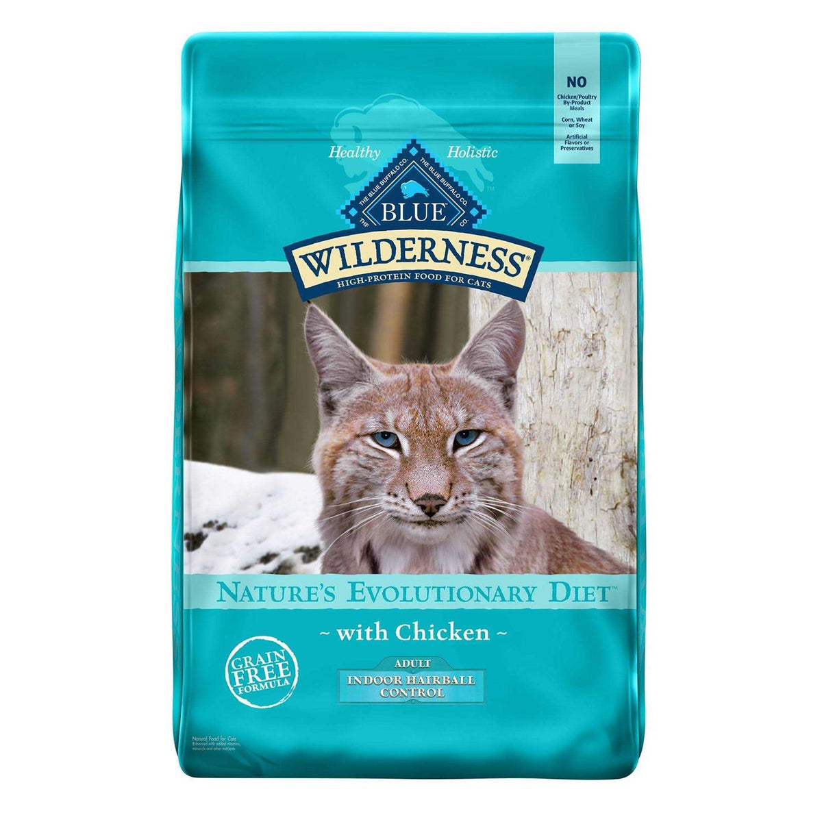 Blue Indoor Hairball Control Cat Dry Food Z987