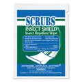 Insect Repellent Wipes, 8 x 10, White, 100/Carton I45515
