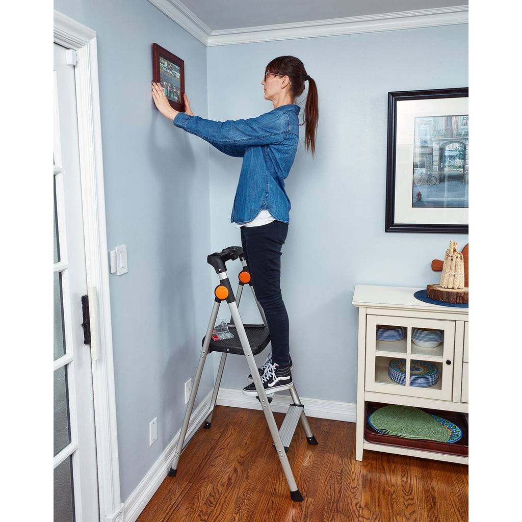 3-Step Aluminum Step Stool H49863