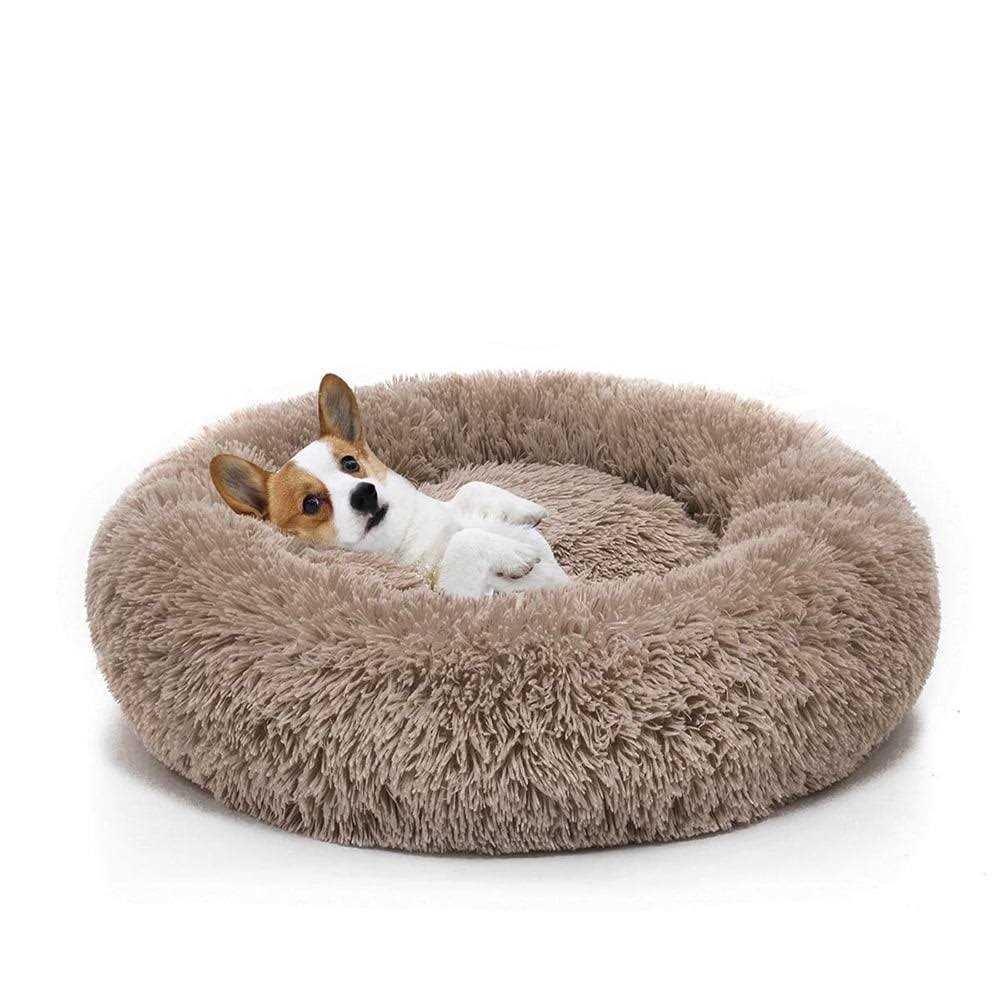Round Plush Pet Bed A2979