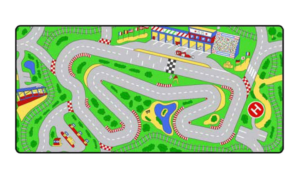 Learning Carpets Racetrack A1020