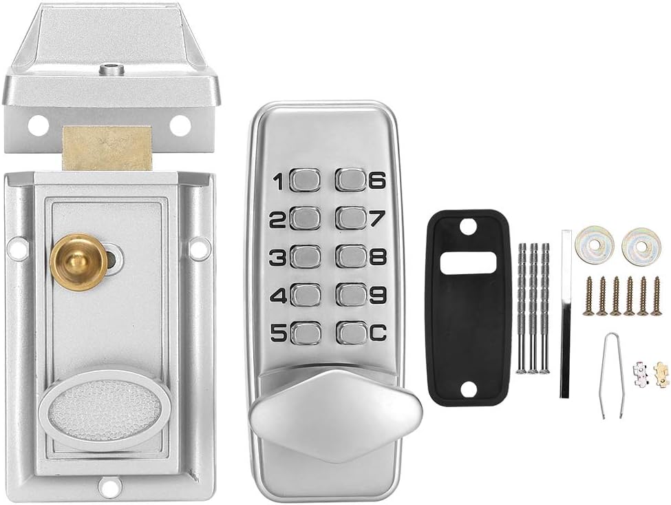 Waterproof Digital Electronic Keyless Door Lock Deadbolt Pack of 2 T192
