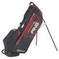 Stand Bag Black/White/Scarlet C4174