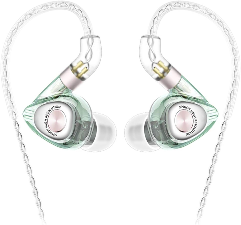 In Ear Monitor Headphones with Detachable Cable Pack of 2 O218