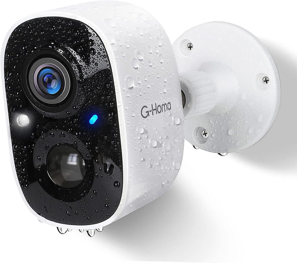 Wireless Outdoor Security Camera 4MP 2K Color Night Vision Battery Powered P676974