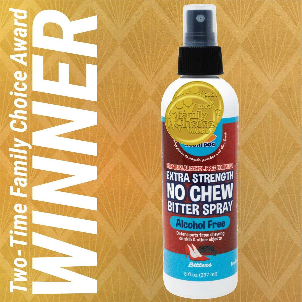 Extra Strength No Chew Bitter Spray H5518