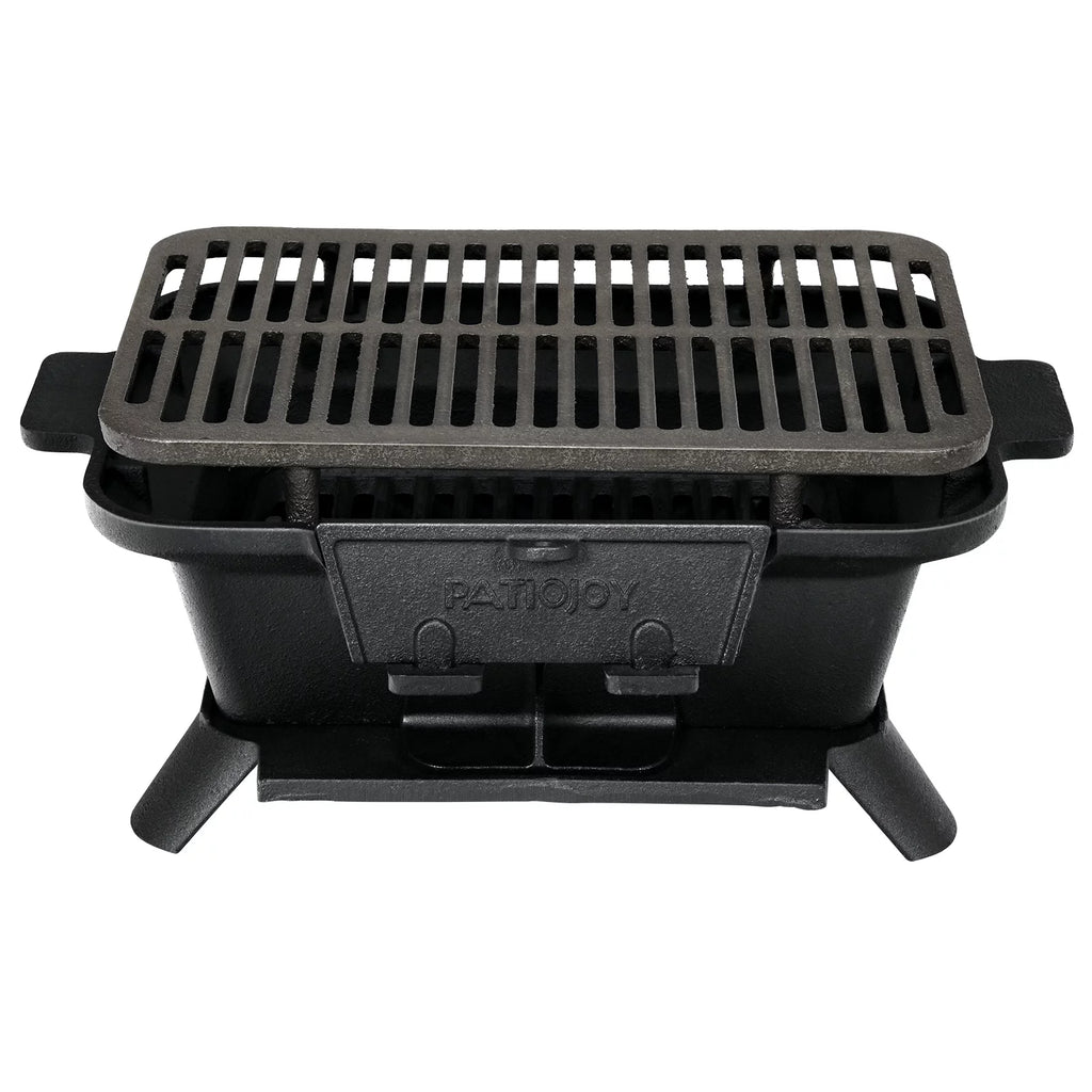 Portable Heavy Duty Cast Iron Charcoal Grill U35719
