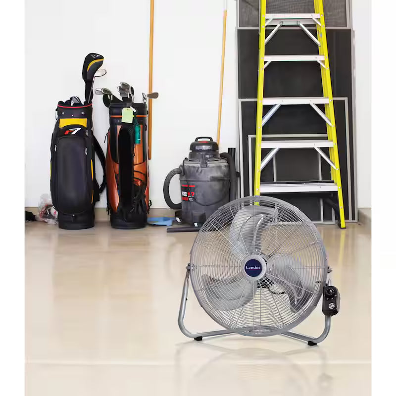 20 in. 3 Speed Metallic Floor Fan P5960